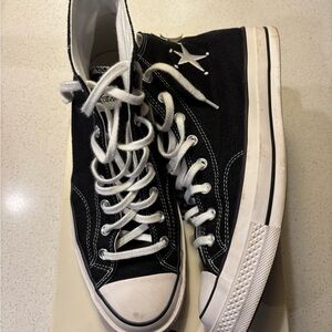 Stussy Black and White Sneakers